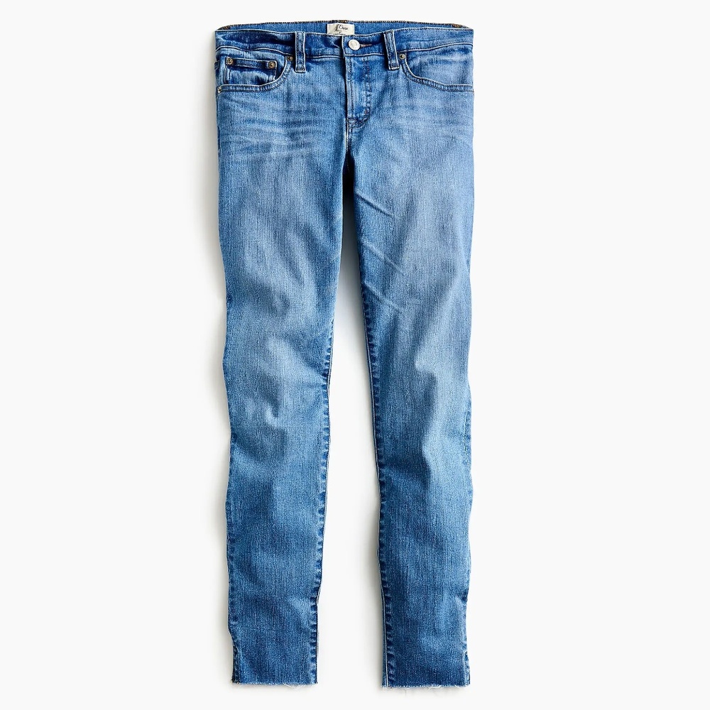 J. Crew Tall 8" Toothpick Jeans with Side Slit - Picture 4 of 4